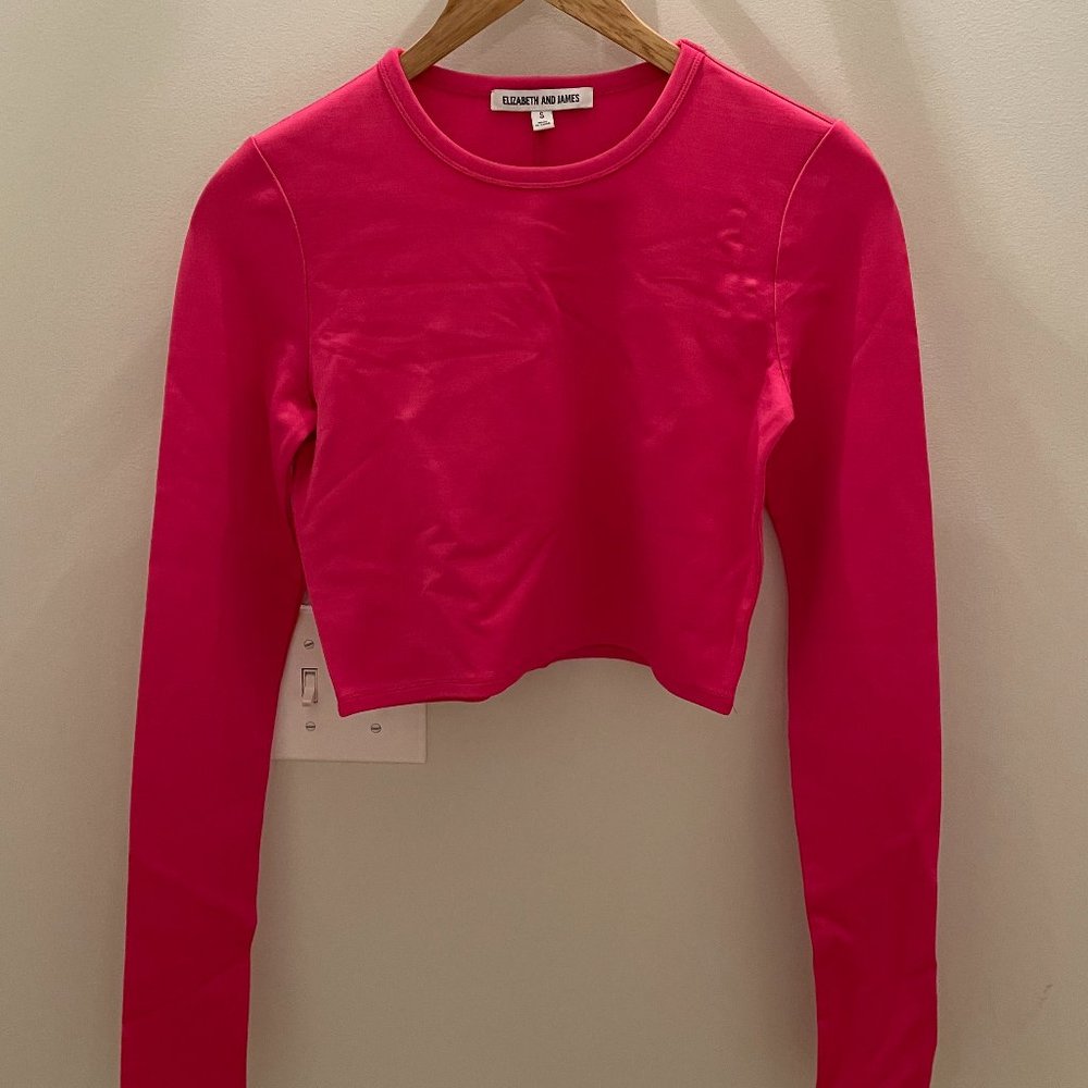 Elizabeth & James "Desmond" crop top sz. S